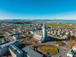 iglesia hallgrimskirkja en reykjavik. foto