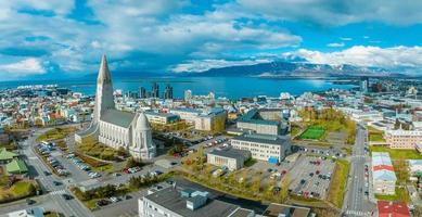 iglesia hallgrimskirkja en reykjavik. foto