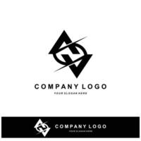 Letter A Logo, Vector icon Alphabet, Initials Company Brand Design illustration