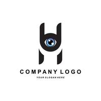 logo letter U corporate brand design, vector font illustration