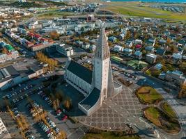 iglesia hallgrimskirkja en reykjavik. foto