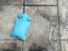 green or mint hot water bottle or bag photo