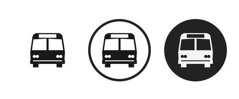 affiliated bus icon . web icon set . icons collection flat. Simple vector illustration.