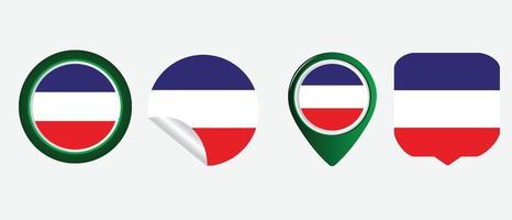 Los Altos flag icon . web icon set . icons collection flat. Simple vector illustration.