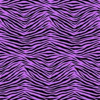 Purple Tiger Animal Motif Vector Seamless Pattern