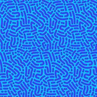 Turing Organic Motif Vector Seamless Pattern