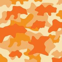 arte de rayas de camuflaje naranja patrón de fondo militar listo para su diseño vector