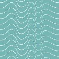 abstract wavy line pattern blue background vector