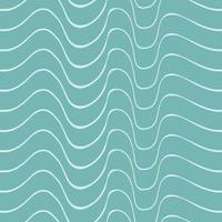 abstract wavy line pattern blue background vector