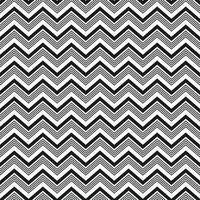 patrón tribal en zig zag fondo blanco y negro vector
