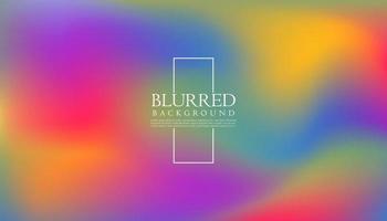 Abstract blurred colourful gradient background vector