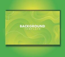 green color gradient abstract background design template vector