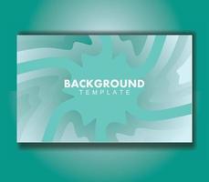 green color gradient abstract background design template vector