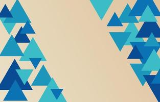 abstract modern geometric triangles background vector