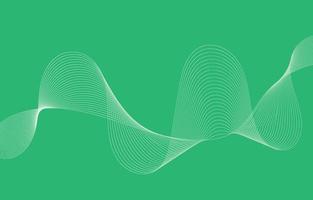 Abstract Sound Wave Line Background vector