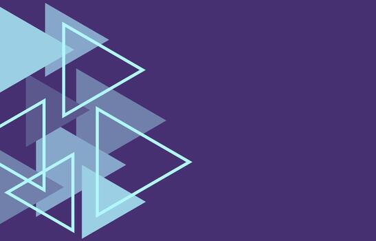 abstract modern geometric triangles background vector