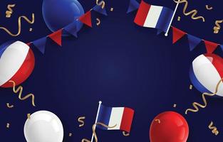 Bastille Day Background vector