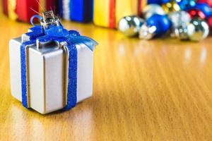 Gift Box,objects for emblazon in Christmas ,selective focus photo