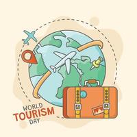 World Tourism Day vector