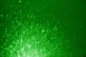 Bokeh background abstract green photo