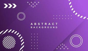 geometric purple gradient abstract background vector