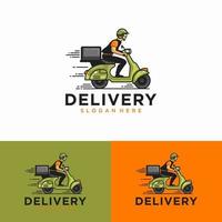 Delivery Logo Design Vector Template