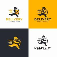 Delivery Logo Design Vector Template