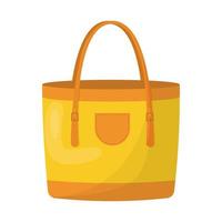 Colorful women's summer bag. Colorful women's shopping bag. vector