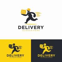 Delivery Logo Design Vector Template