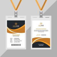 Corporate And Creative ID Card Design Template