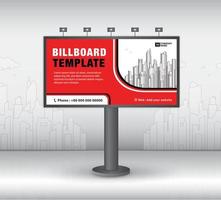 Billboard design template, advertisement, Realistic construction for outdoor advertising on city background, banner design for outdoor advertising, web banner, poster, presentation, Business template