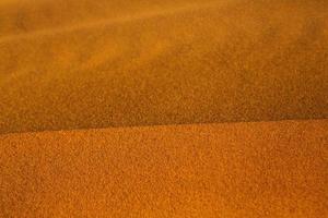 Beautiful sand dunes in the Sahara Desert in Morocco. Landscape in Africa in desert. photo