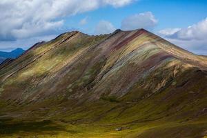 The Andes, Andes Mountains or Andean are the longest continental mountain range in the world. Beautiful mountain landscape in Peru photo