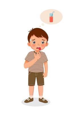 Thirsty Boy Vector Art, Icons, and Graphics for Free Download