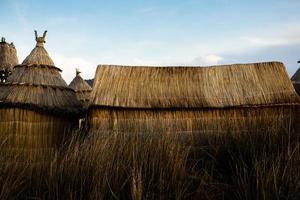 Lake Titicaca is the largest lake in South America and the highest navigable lake in the world. photo