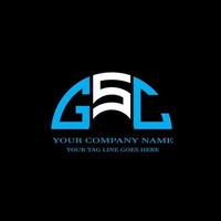 GSC letter logo creative design with vector graphic