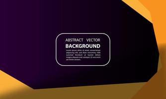 abstract background geometric gradient purple orange shadow overlay trendy modern style, for banner poster, vector design eps 10