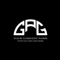 GPG letter logo creative design with vector graphic