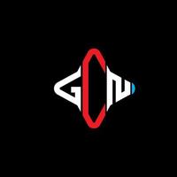 GCN letter logo creative design with vector graphic