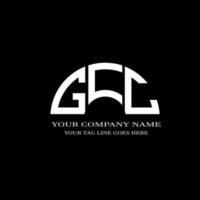 GCC letter logo creative design with vector graphic