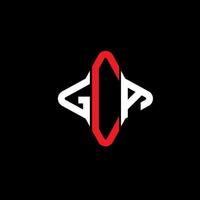 GCA letter logo creative design with vector graphic