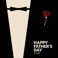 happy father's day background design vector