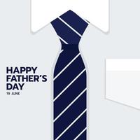 happy father's day background design vector