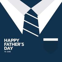 happy father's day background design vector