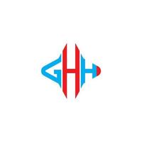 GHH letter logo creative design with vector graphic