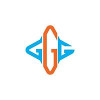 GGG letter logo creative design with vector graphic