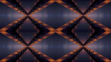 Kaleidoscopic twilight hour of highway video