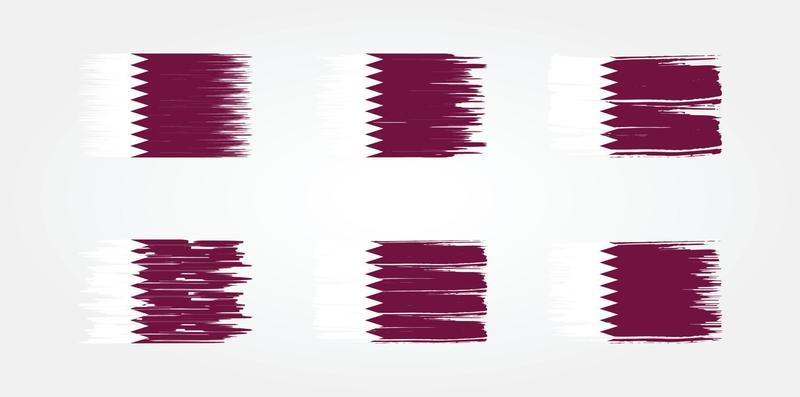 Qatar Flag Collection. National Flag
