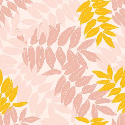 Beautiful tropical monstera leaves seamless pattern design. Tropical leaves nature background. Trendy Brazilian illustration. Spring and summer design for textile, prints, wrapping paper.