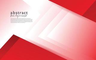 Red modern abstract background design vector